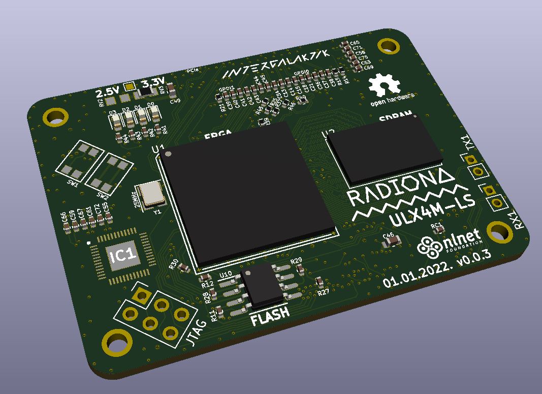ULX4M imported into freecad