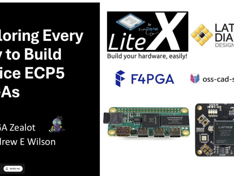 FPGA ULX4M-LM to be part of international online workshop